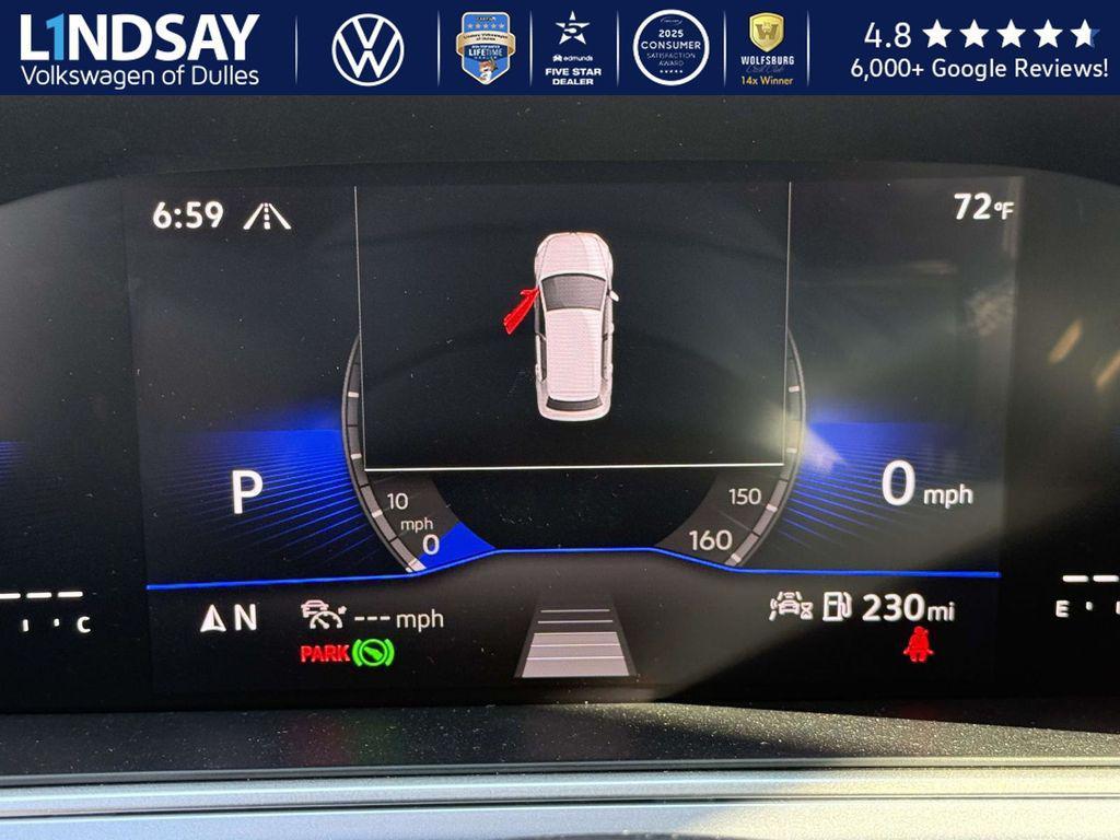 new 2025 Volkswagen Taos car, priced at $30,877