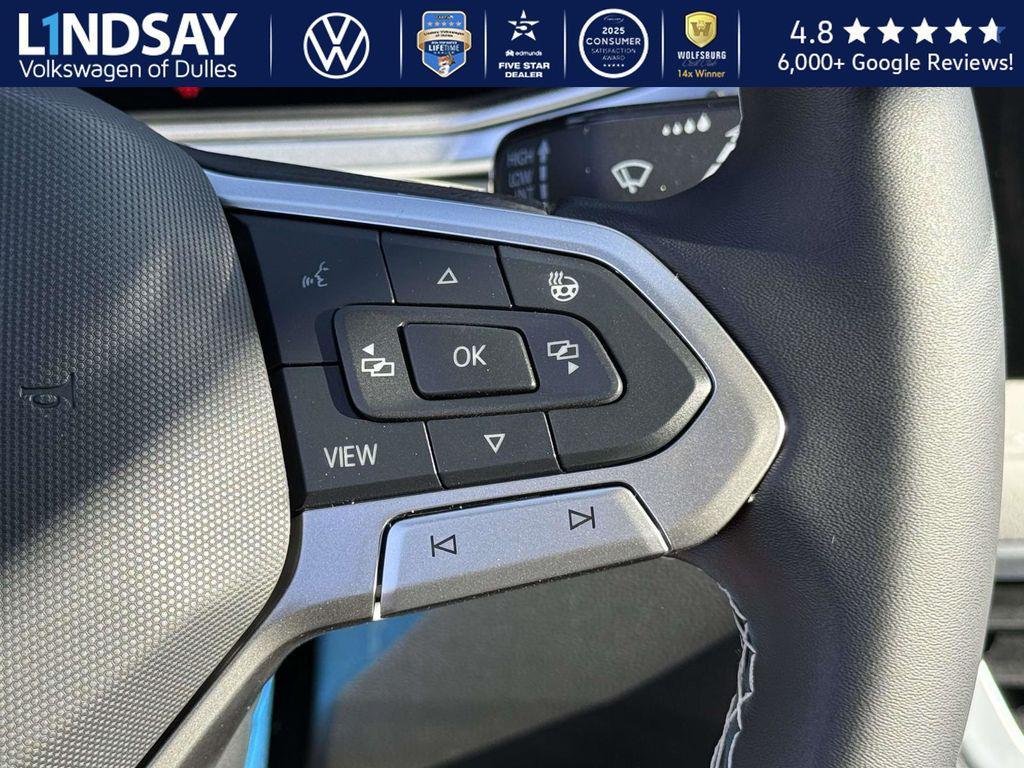 new 2025 Volkswagen Taos car, priced at $30,877