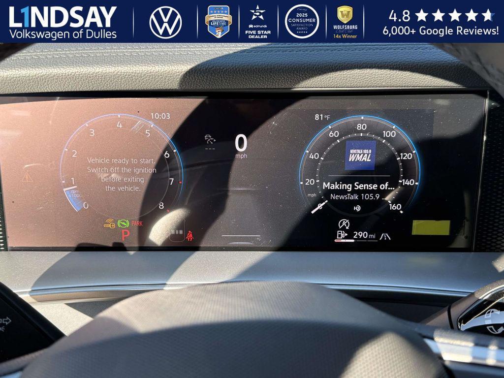 new 2025 Volkswagen Tiguan car, priced at $37,622