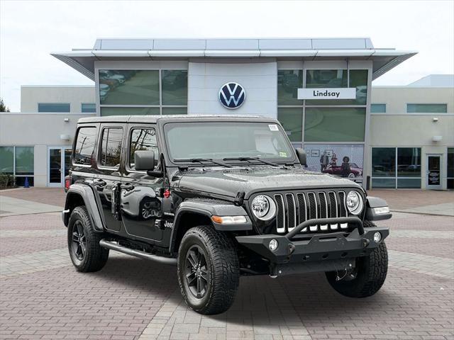 used 2020 Jeep Wrangler Unlimited car, priced at $29,557