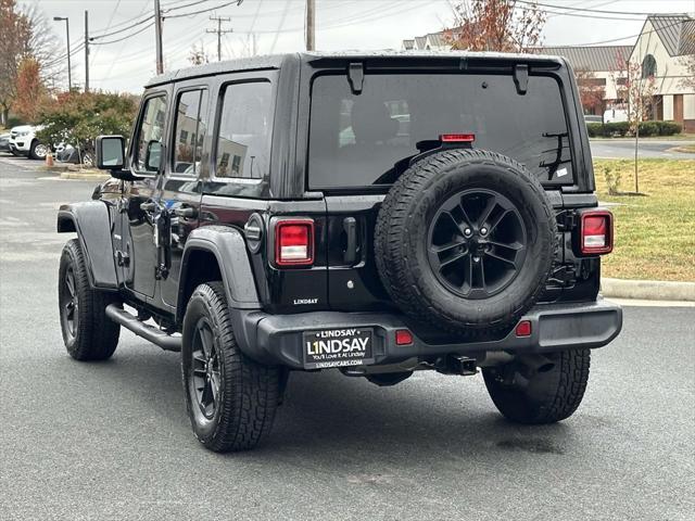 used 2020 Jeep Wrangler Unlimited car, priced at $29,557