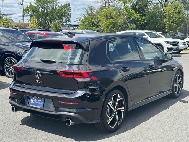 used 2024 Volkswagen Golf GTI car, priced at $33,977