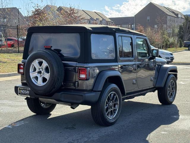 used 2018 Jeep Wrangler Unlimited car, priced at $20,997