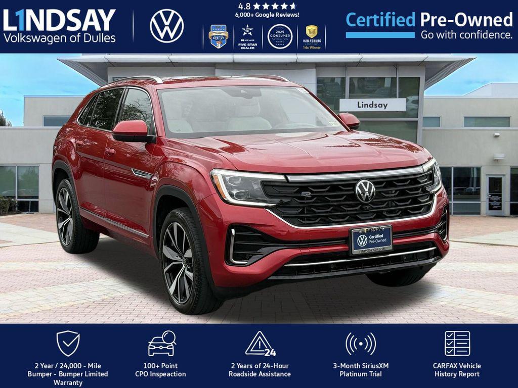 used 2024 Volkswagen Atlas Cross Sport car, priced at $35,997