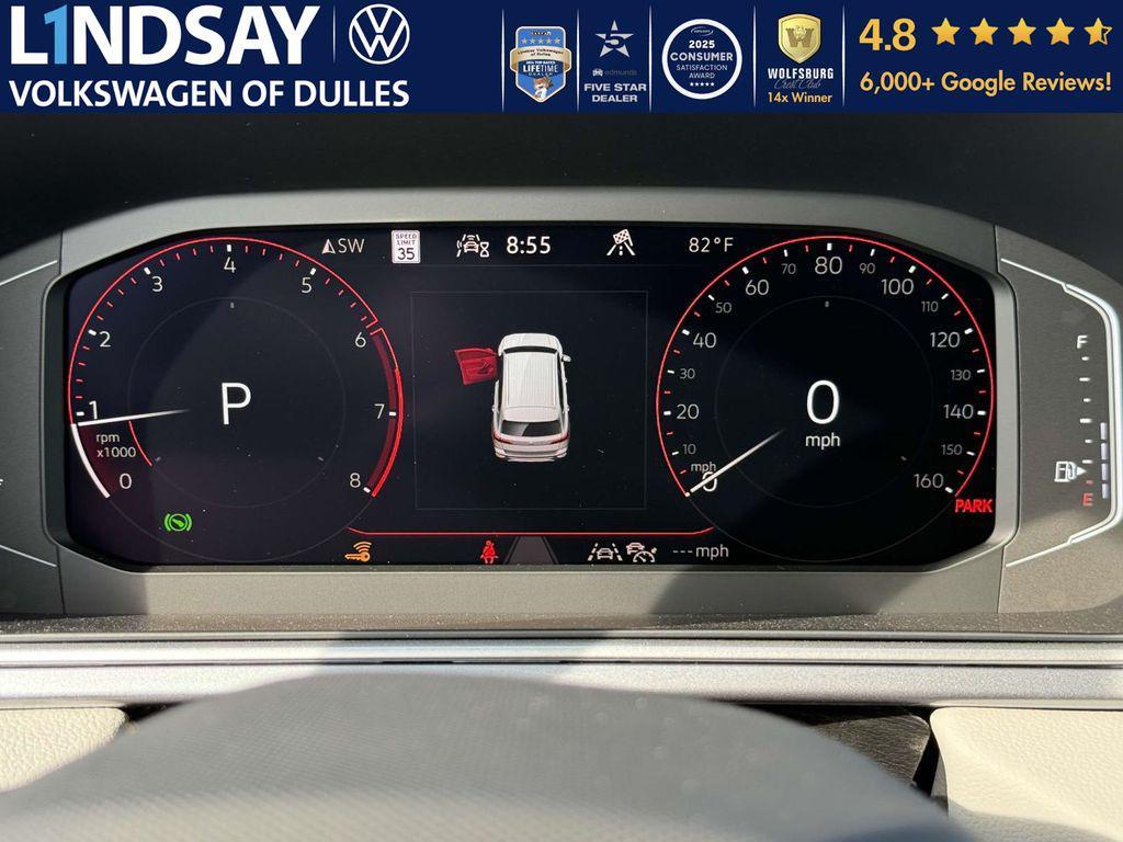 new 2025 Volkswagen Taos car, priced at $34,891
