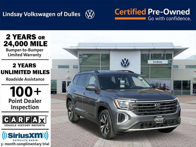 used 2024 Volkswagen Atlas car, priced at $35,997