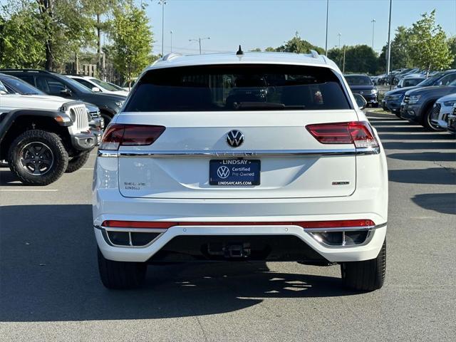 used 2021 Volkswagen Atlas Cross Sport car, priced at $29,577