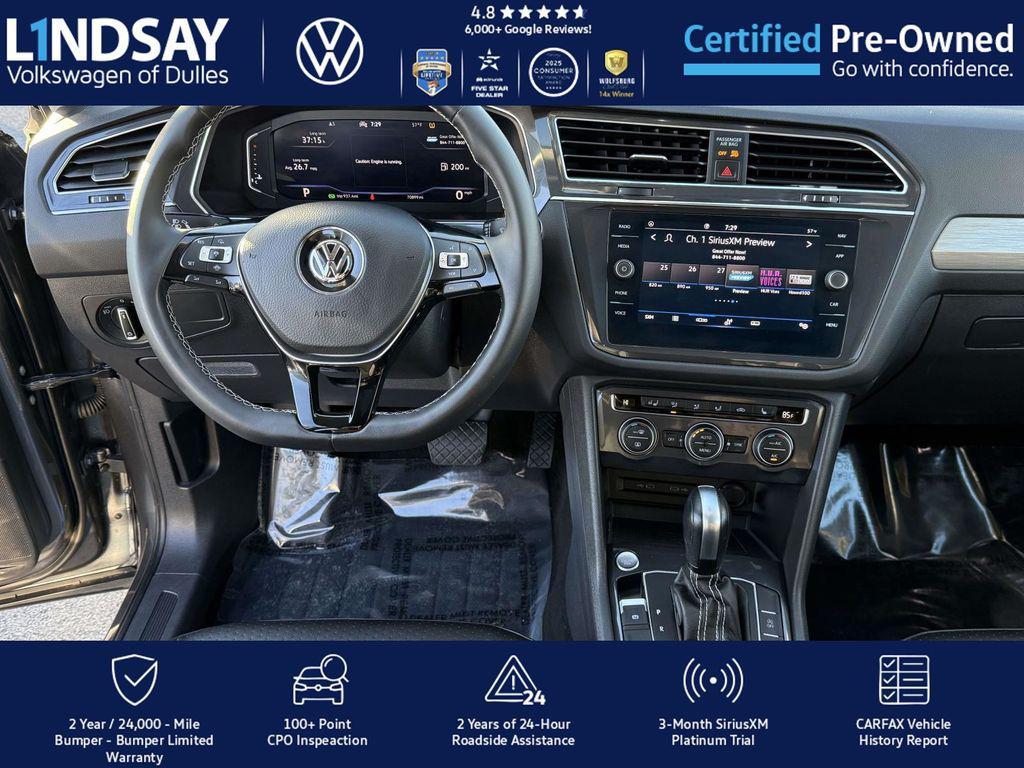 used 2021 Volkswagen Tiguan car, priced at $17,997