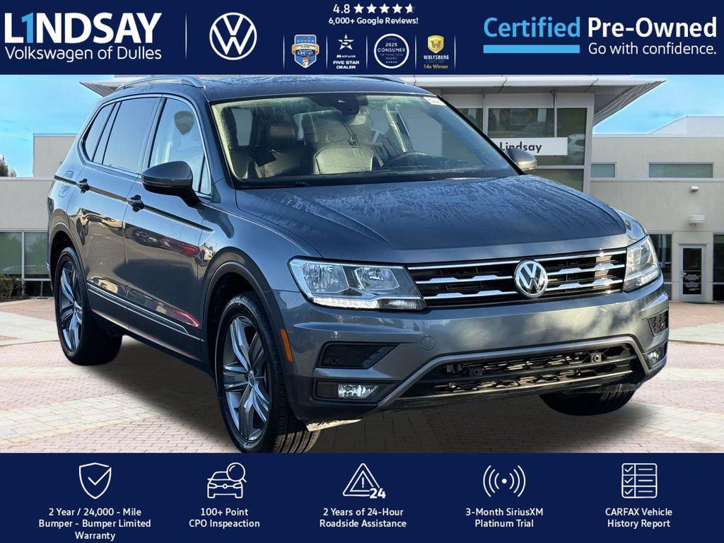 used 2021 Volkswagen Tiguan car, priced at $17,997