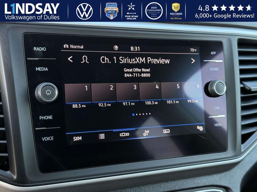 used 2021 Volkswagen Atlas car, priced at $21,997