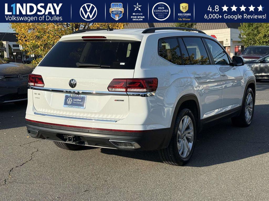 used 2021 Volkswagen Atlas car, priced at $21,997