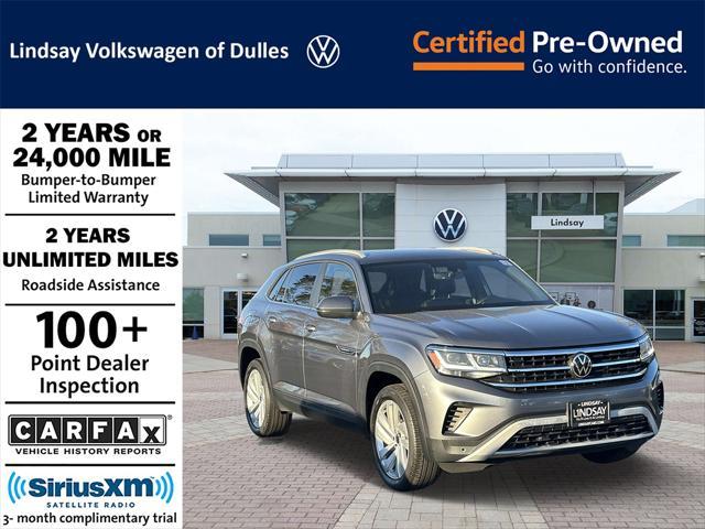 used 2021 Volkswagen Atlas Cross Sport car, priced at $25,557