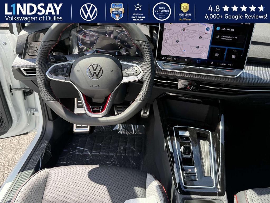 new 2025 Volkswagen Golf GTI car, priced at $39,279