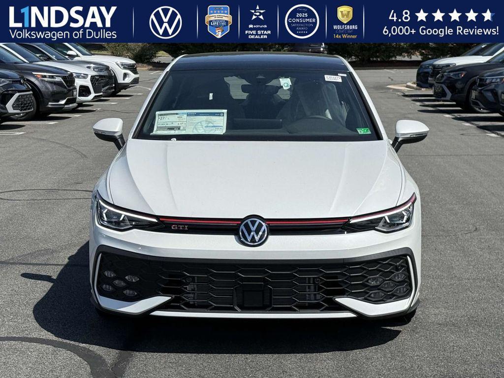 new 2025 Volkswagen Golf GTI car, priced at $39,279