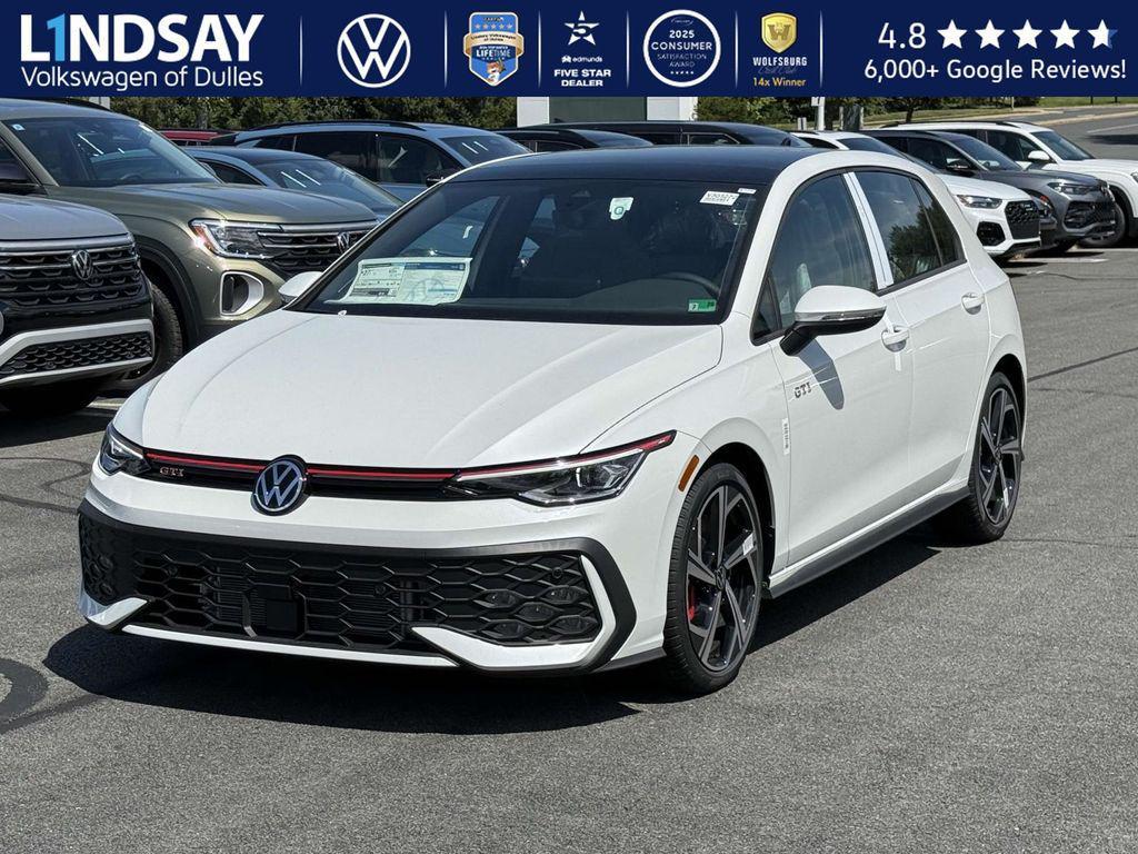 new 2025 Volkswagen Golf GTI car, priced at $39,279