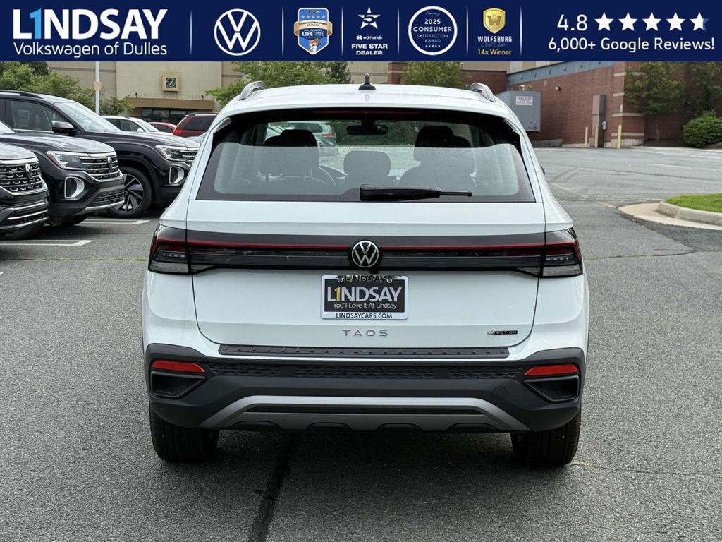 new 2025 Volkswagen Taos car, priced at $25,547