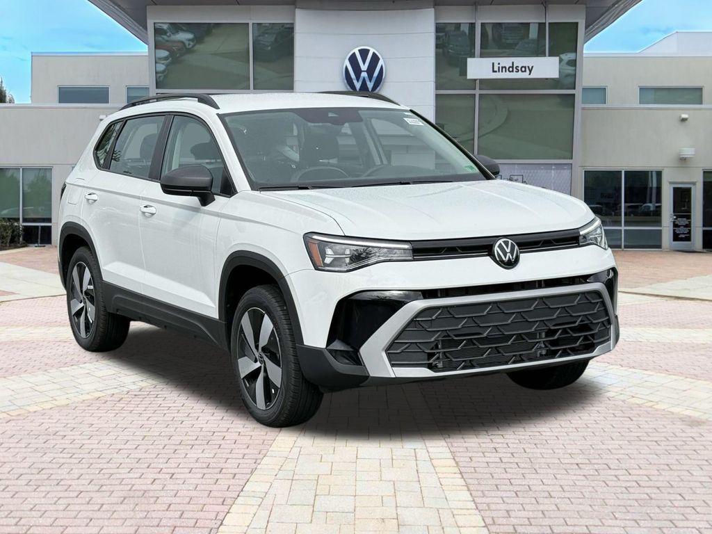new 2025 Volkswagen Taos car, priced at $27,547