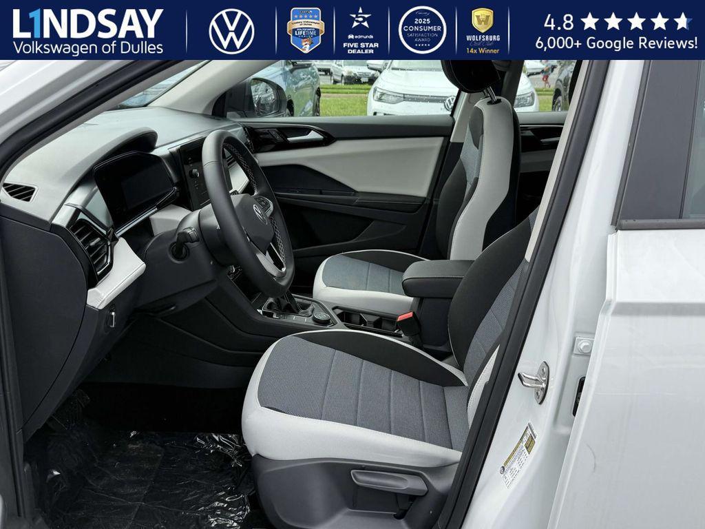new 2025 Volkswagen Taos car, priced at $25,547