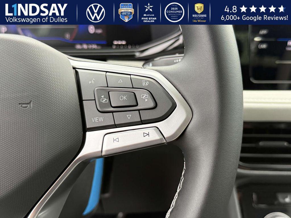 new 2025 Volkswagen Taos car, priced at $25,547
