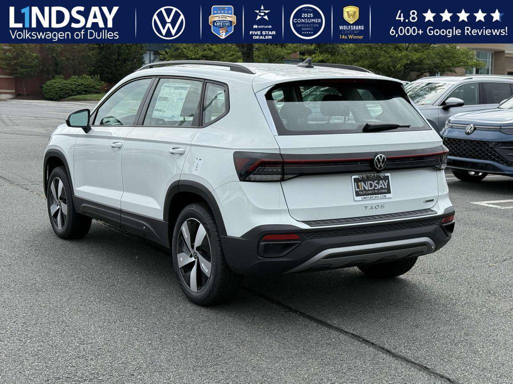 new 2025 Volkswagen Taos car, priced at $25,547