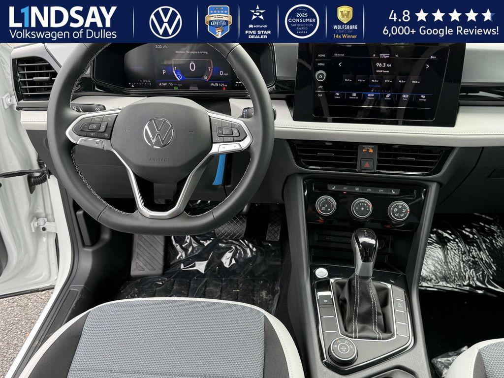 new 2025 Volkswagen Taos car, priced at $25,547