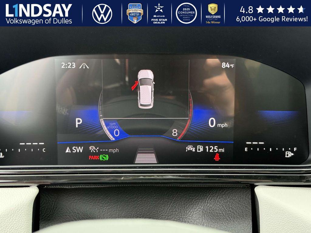 new 2025 Volkswagen Taos car, priced at $25,547