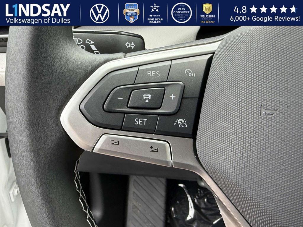 new 2025 Volkswagen Taos car, priced at $25,547