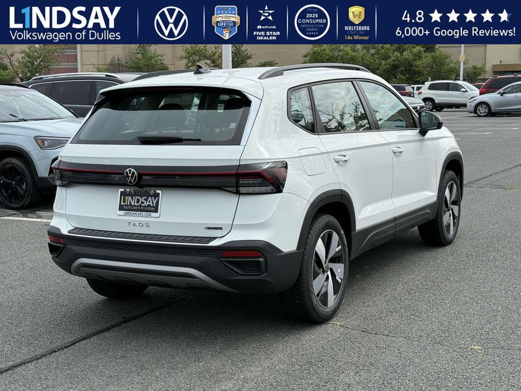 new 2025 Volkswagen Taos car, priced at $25,547