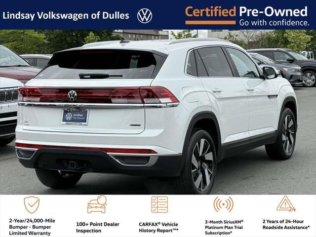 used 2024 Volkswagen Atlas Cross Sport car, priced at $41,557