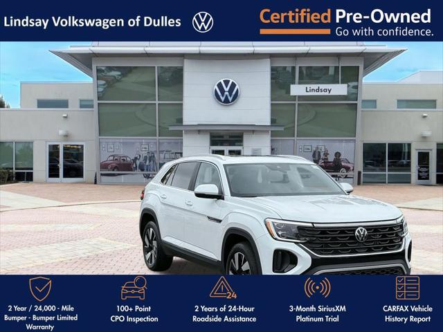 used 2024 Volkswagen Atlas Cross Sport car, priced at $39,997