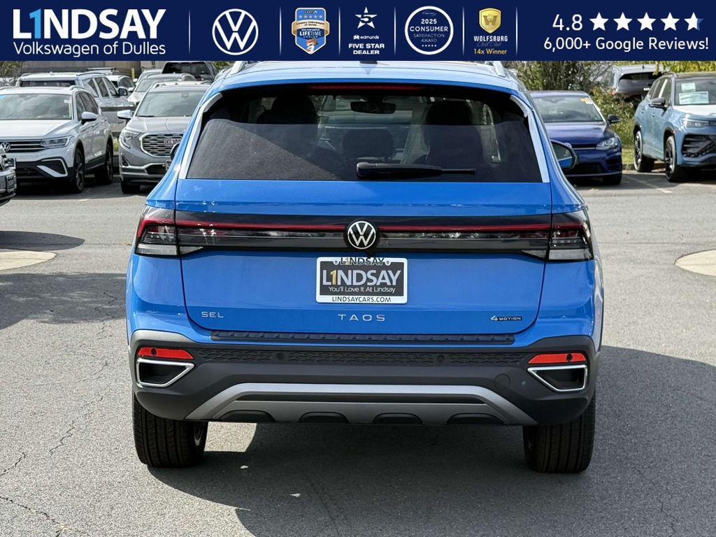 new 2025 Volkswagen Taos car, priced at $31,812