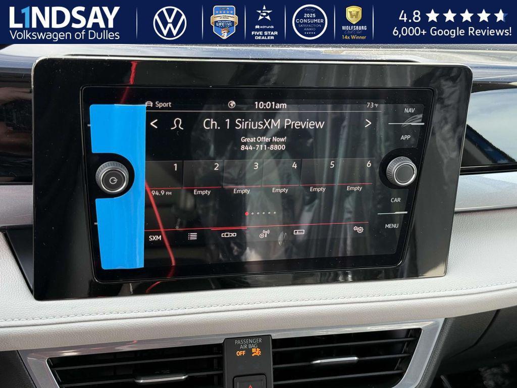 new 2025 Volkswagen Taos car, priced at $31,812