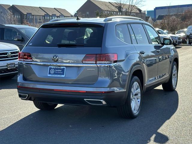 used 2021 Volkswagen Atlas car, priced at $30,337