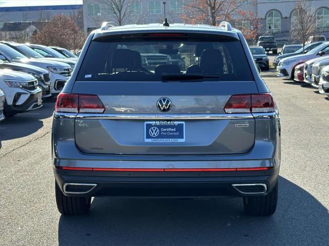 used 2021 Volkswagen Atlas car, priced at $30,337