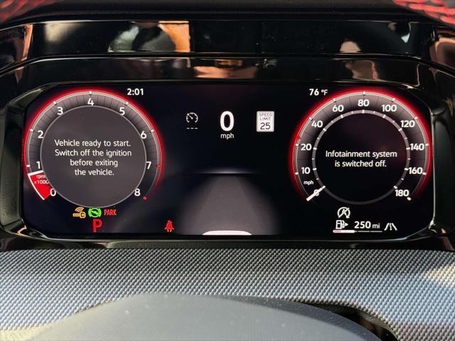 new 2025 Volkswagen Golf GTI car, priced at $38,840