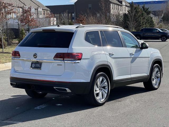 used 2021 Volkswagen Atlas car, priced at $25,997