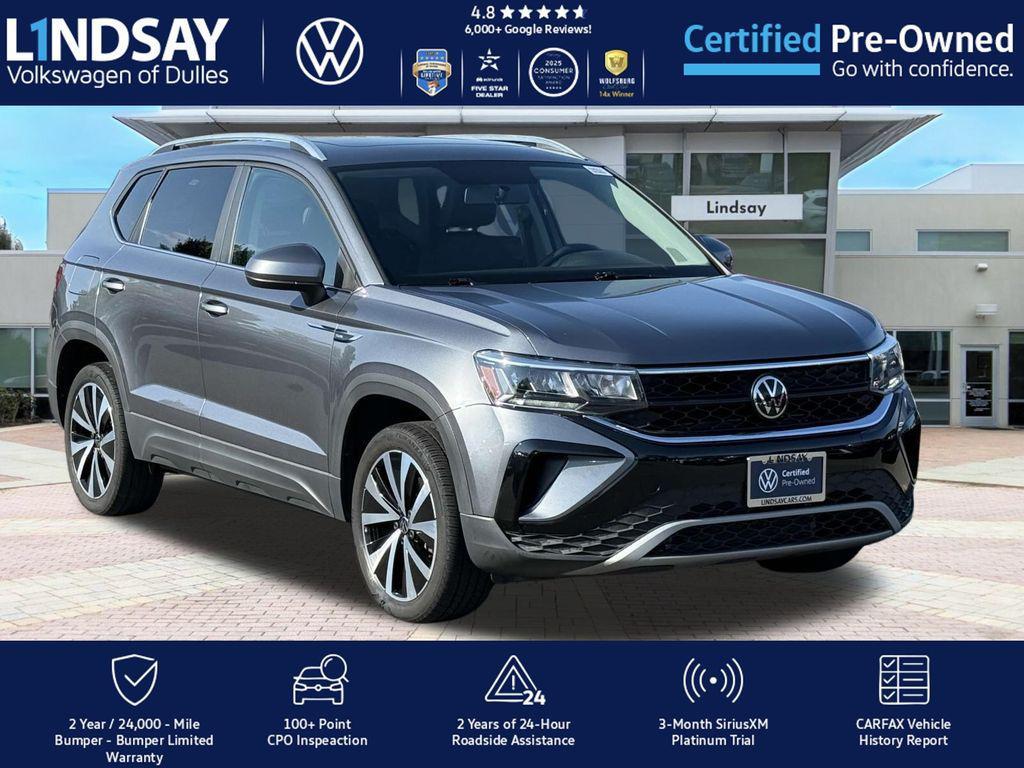 used 2022 Volkswagen Taos car, priced at $18,997
