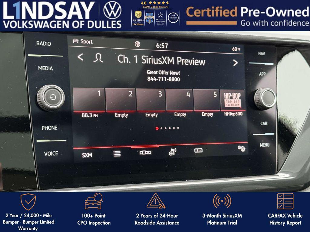 used 2024 Volkswagen Taos car, priced at $26,997