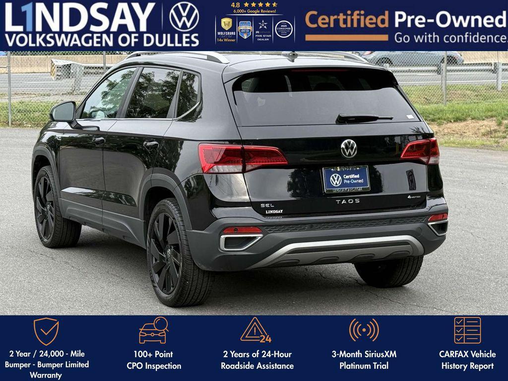 used 2024 Volkswagen Taos car, priced at $26,997