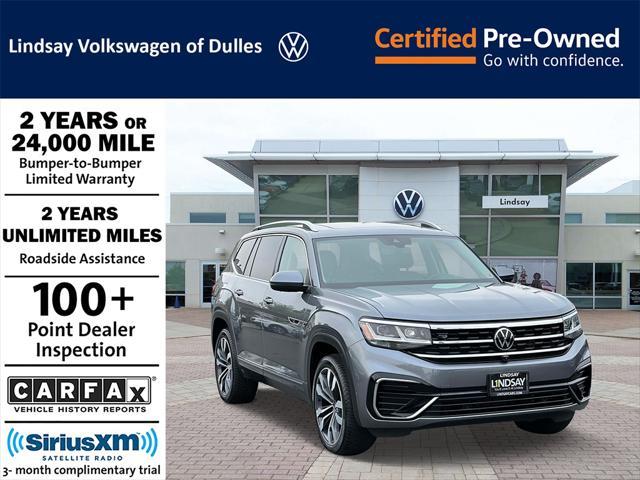 used 2022 Volkswagen Atlas car, priced at $31,577