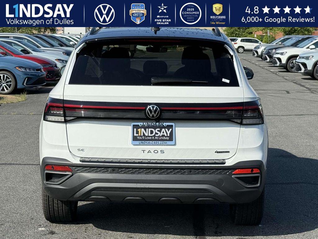 new 2025 Volkswagen Taos car, priced at $28,633