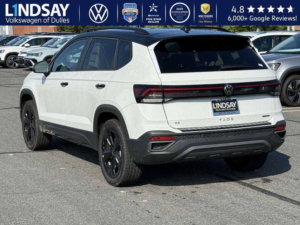 new 2025 Volkswagen Taos car, priced at $28,633