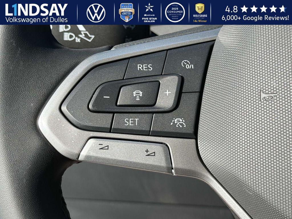 new 2025 Volkswagen Taos car, priced at $28,633