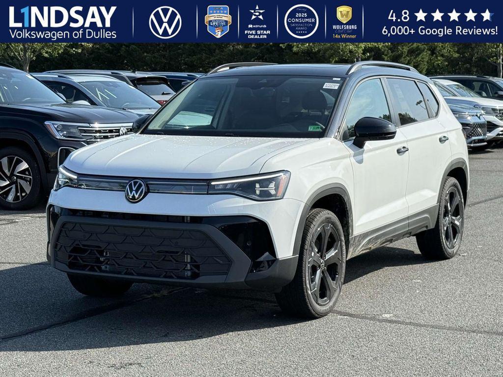 new 2025 Volkswagen Taos car, priced at $28,633