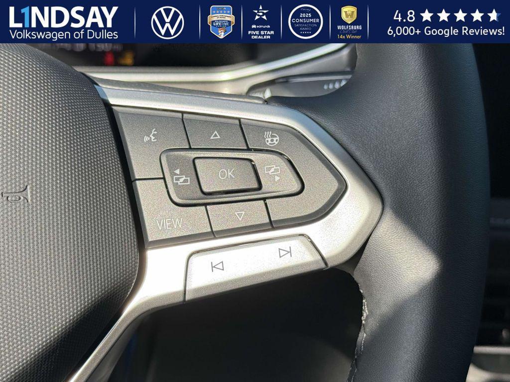 new 2025 Volkswagen Taos car, priced at $28,633