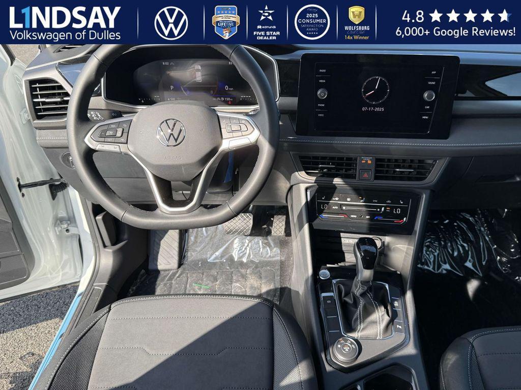 new 2025 Volkswagen Taos car, priced at $28,633