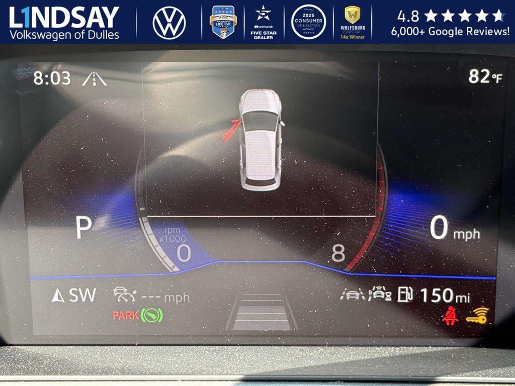 new 2025 Volkswagen Taos car, priced at $28,633