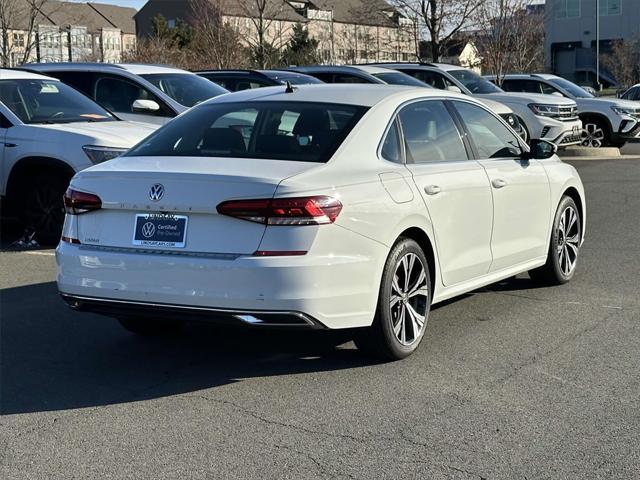 used 2021 Volkswagen Passat car, priced at $18,777