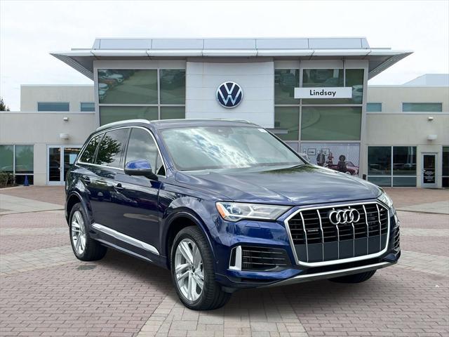 used 2021 Audi Q7 car, priced at $39,577