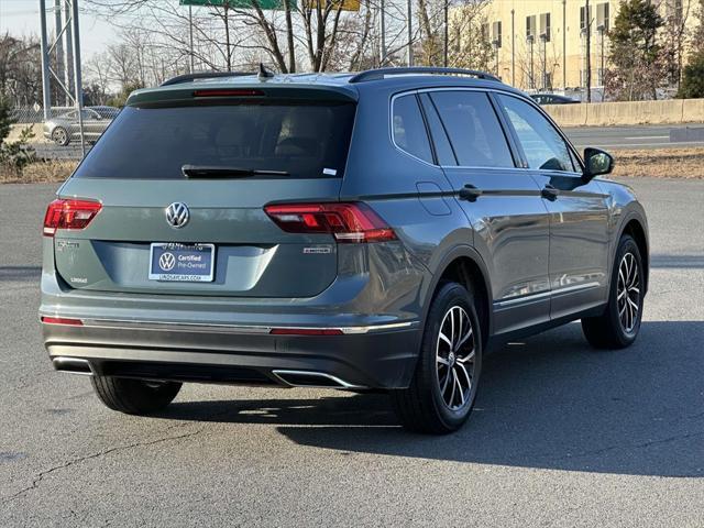 used 2021 Volkswagen Tiguan car, priced at $20,777